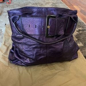 Ted Baker convertible satchel with removable belt